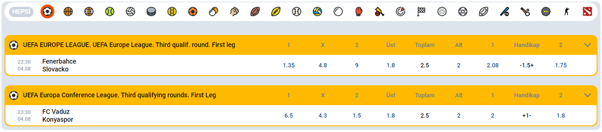 mostbet futbol bahisleri