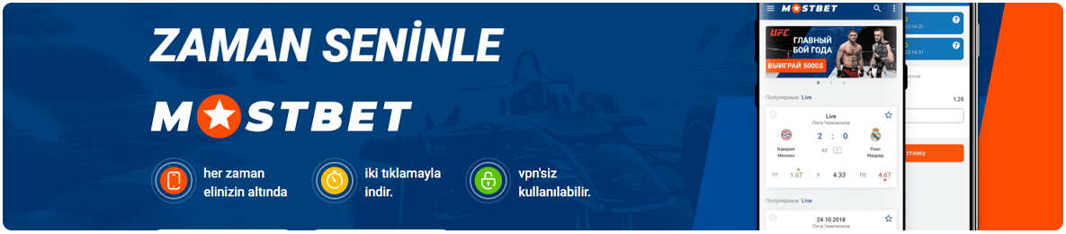 mostbet mobil uygulaması
